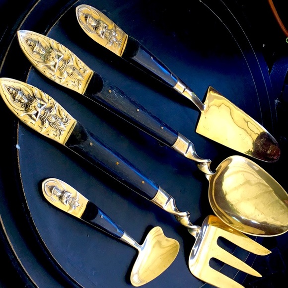 Siam flatware serving set - Picture 1 of 3